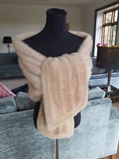 Mink stole cape for sale  MANCHESTER