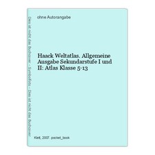 Haack weltatlas allgemeine gebraucht kaufen  Ohlsbach