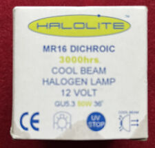 Halolite mr16 dichroic for sale  WOLVERHAMPTON