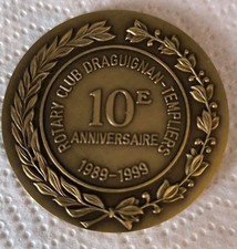 Médaille ème anniversaire d'occasion  Nice-