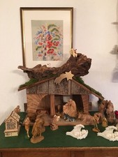 Weihnachtskrippe handgeschnitz gebraucht kaufen Weihnachtskrippe handgeschnitz gebraucht kaufen  Andernach