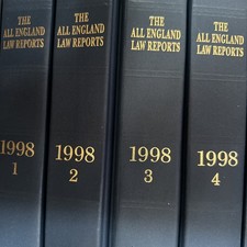 all england law reports for sale  HALIFAX