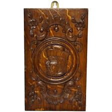 Painel de parede retrato masculino carvalho tigre esculpido design medieval renascentista comprar usado  Enviando para Brazil