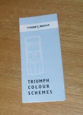 Triumph colour trim for sale  SOUTHAMPTON