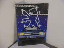 Catalogue peugeot 205 d'occasion  Avesnes-le-Comte