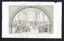 Scuola atene raffaello usato  Città di Castello