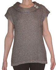 Pull beige doré d'occasion  Fonsorbes