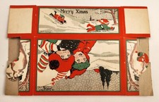Vintage cardboard merry for sale  Ridgewood