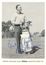 Billy casper signed for sale  Lancaster