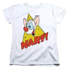 Usado, Pinky And The Brain "Narf!" Camiseta feminina comprar usado  Enviando para Brazil