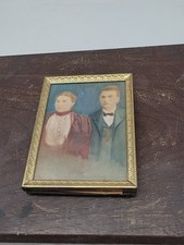 Vtg miniature painting for sale  Epsom
