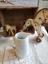 Pichet vintage blanc d'occasion  Villeneuve-la-Guyard