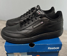 Buty Reebok Męskie 7.5 Czarne Comfort Deluxe DMX Walking Athletic NOWE na sprzedaż  Wysyłka do Poland