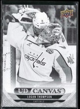 2024-25 Upper Deck UD Canvas Black and White #C328 Logan Thompson comprar usado  Enviando para Brazil