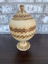 Vintage wooden urn for sale  Florence