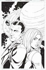 DR DOCTOR WHO 9TH #1 ARTE DA CAPA ORIGINAL QUADRINHOS ALTERNATIVOS/VARIANTES CVR? TARDIS comprar usado  Enviando para Brazil