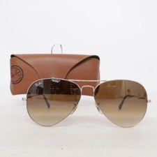 Ray-Ban, okulary przeciwsłoneczne, RB3025 Aviator Large Metal, Wayfarer, Srebrne, Męskie #lH3 na sprzedaż  PL