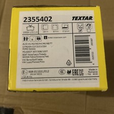 Textar 2355402 disc for sale  UXBRIDGE