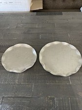Metal scalloped edge for sale  Venice