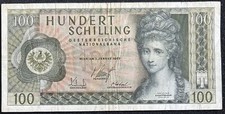 Banknote österreich 100 gebraucht kaufen  Dietenhofen