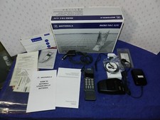 Celular antigo Motorola Micro TAC Elite na caixa com acessórios manual vídeo funciona comprar usado  Enviando para Brazil