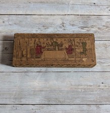 Antique gentlemen pyrography for sale  Malden