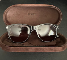 Óculos de sol masculino Tom Ford Eric-02 FT0595 20A cinza fumaça 55 mm comprar usado  Enviando para Brazil