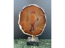 Orange agate plate d'occasion  Expédié en Belgium