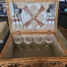 Large wicker picnic for sale  Pittsboro