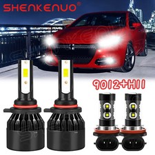 KIT de lâmpadas de lâmpada de neblina combo 4x farol dianteiro LED + combo 4x para Fiat 500 2012 - 2019 comprar usado  Enviando para Brazil