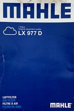 Mahle 977d luftfilter gebraucht kaufen  Ingersheim