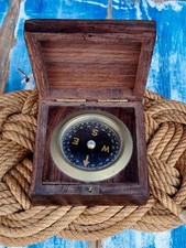 Bussola vintage ottone usato  San Giorgio a Cremano