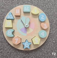 Wooden shape sorting for sale  DONCASTER
