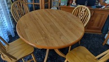 Wooden dining table for sale  HODDESDON