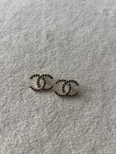 Damenohrringe chanel gold gebraucht kaufen  Icking