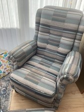 Reupholstered bridgecraft chai for sale  WREXHAM