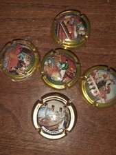 Lot plaque muselet d'occasion  Pacy-sur-Eure