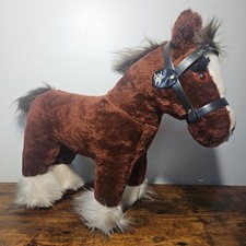 RARO 19” Anheuser-Busch Budweiser Lil Scot Pelúcia Recheada Cavalo Clydesdale 1983  comprar usado  Enviando para Brazil
