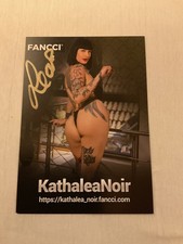 Kathaleanoir autogrammkarte fa gebraucht kaufen  Auerbach/Vogtl.