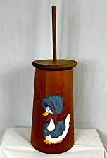 Vintage wooden butter for sale  Hopkinton
