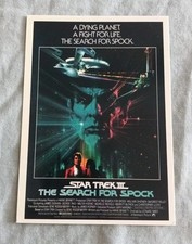 Star trek iii for sale  PLYMOUTH