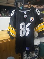 Camiseta Pittsburgh Steelers NFL Hines Ward Reebok futebol juvenil grande comprar usado  Enviando para Brazil