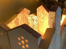 Lampada artigianale tavolo. usato  Bari
