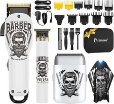 Maquinillas de cortar el pelo profesionales para hombres, kits e conjuntos para gravar comprar usado  Enviando para Brazil