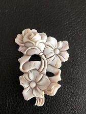 Cameo fleurs sardonique d'occasion  Expédié en France