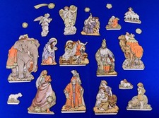 Krippenfiguren papier krippe gebraucht kaufen  Deutschland