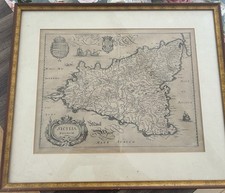 Antike karte sicilia gebraucht kaufen  Osnabrück