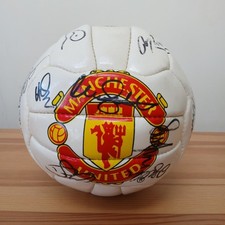 Signed manchester united for sale  BURGESS HILL