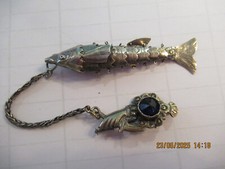 Silber fisch brosche gebraucht kaufen  Jesteburg