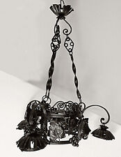 Lampadario antico ferro usato  Voghera